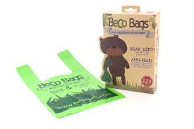 Beco Bear Size Poop Bags with handles – 120