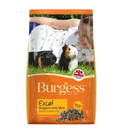 Burgess Excel Guinea Pig Nuggets 2kg