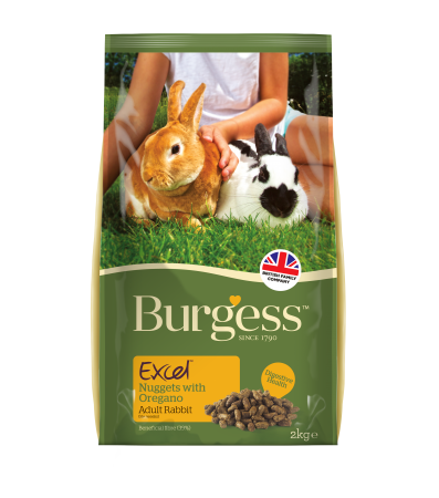 Burgess Excel Adult Rabbit Nuggets with Oregano 2kg