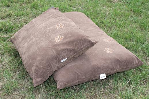 Gorpets Brown Suede Comfy Cushion Large (61 x 86cm)