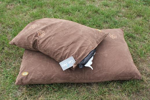 Gorpets Brown Suede Comfy Cushion Large (61 x 86cm)