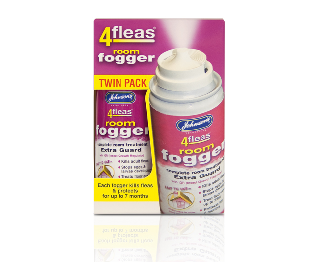 Johnsons 4Fleas Fogger – Twin Pack 100ml