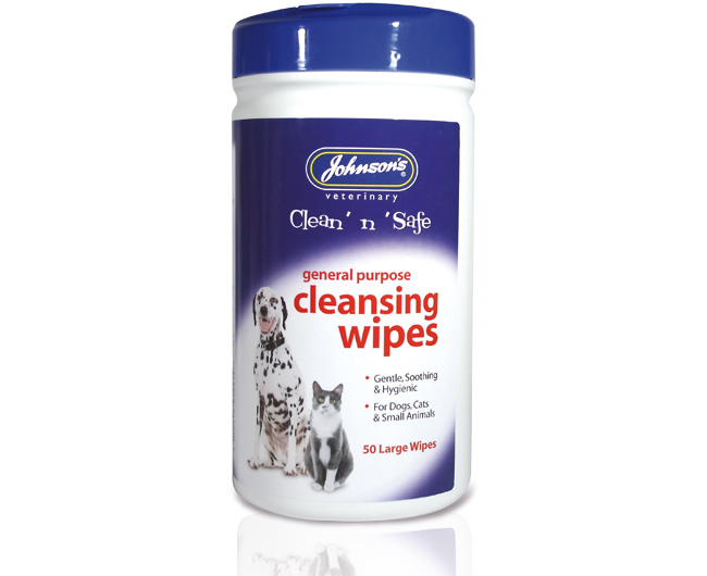 Johnsons Clean n Safe Cleansing Wipes 50