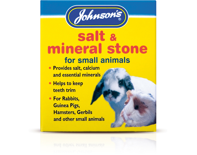 Johnsons Salt & Mineral Stone (for small animals) 120g