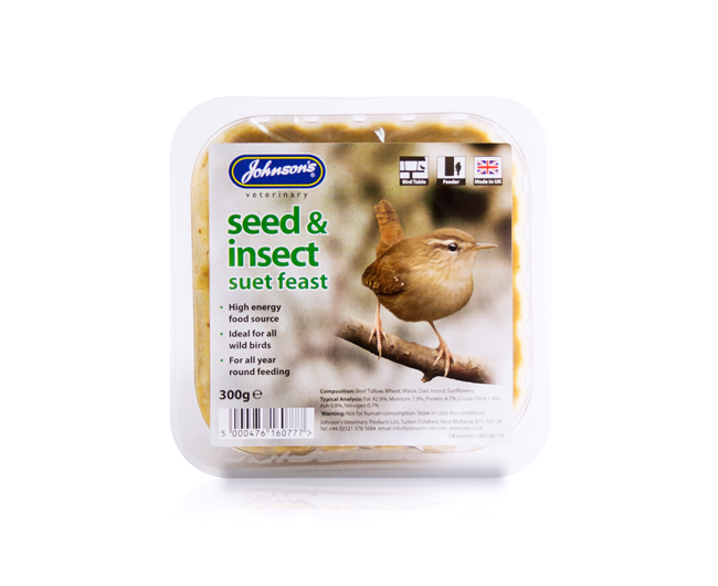 Johnsons Insect Suet Feast 300g