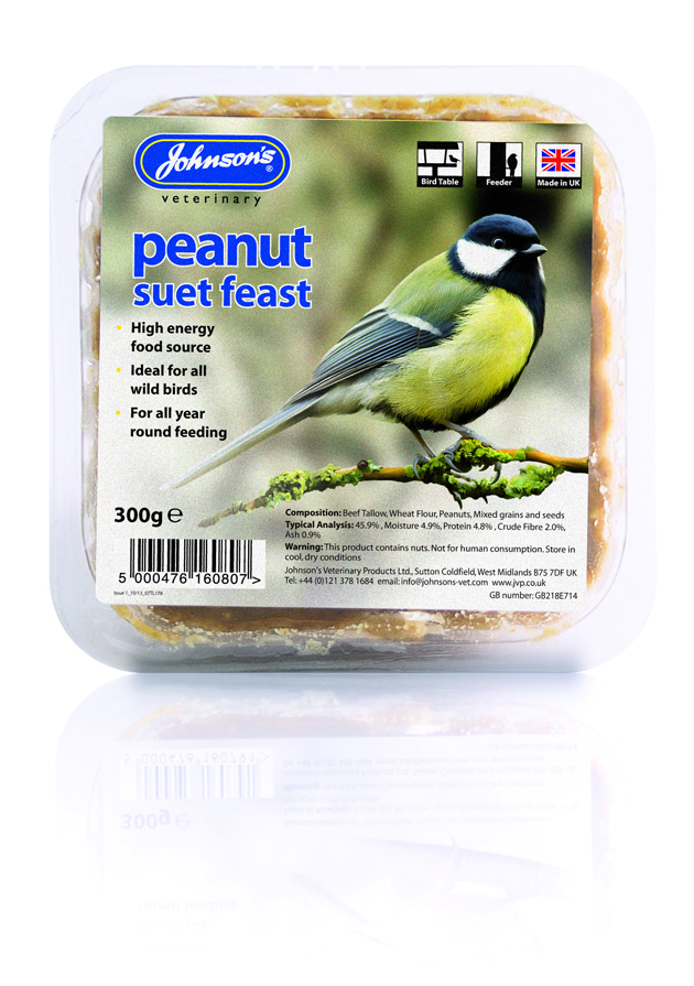 Johnsons Peanut Suet Feast 300g