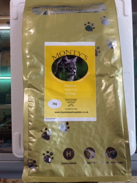 Monty Chicken Cat Food 2kg