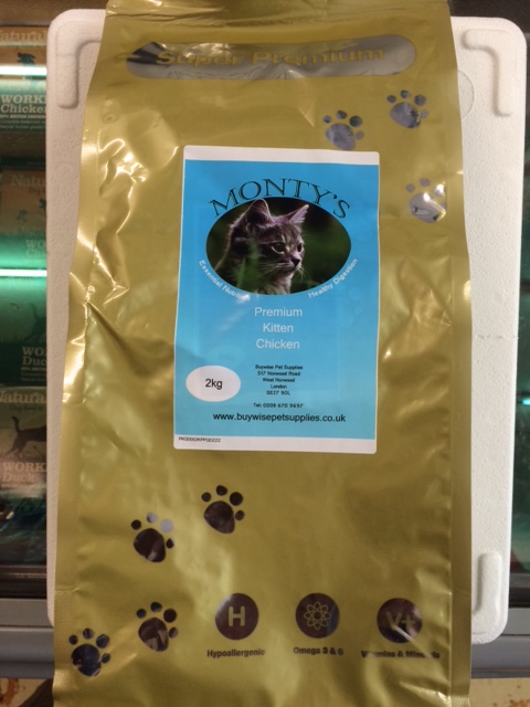 Monty Kitten Food 2kg