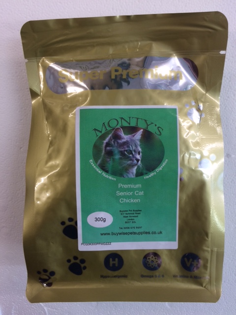 Monty Senior Cat Food 300g