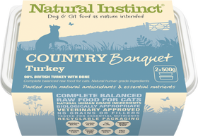 Natural Instinct Country Banquet Turkey 2 x 500g