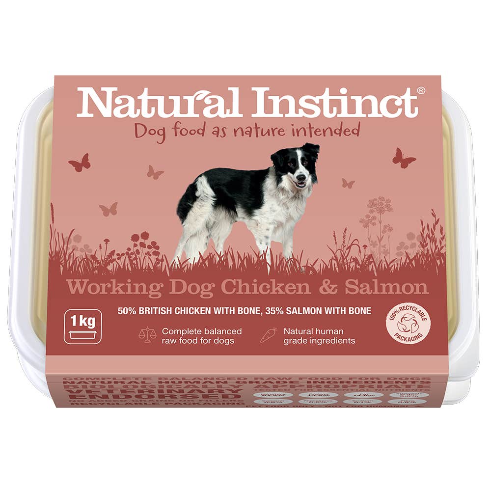 Natural Instinct Working Dog Chicken & Salmon 1kg