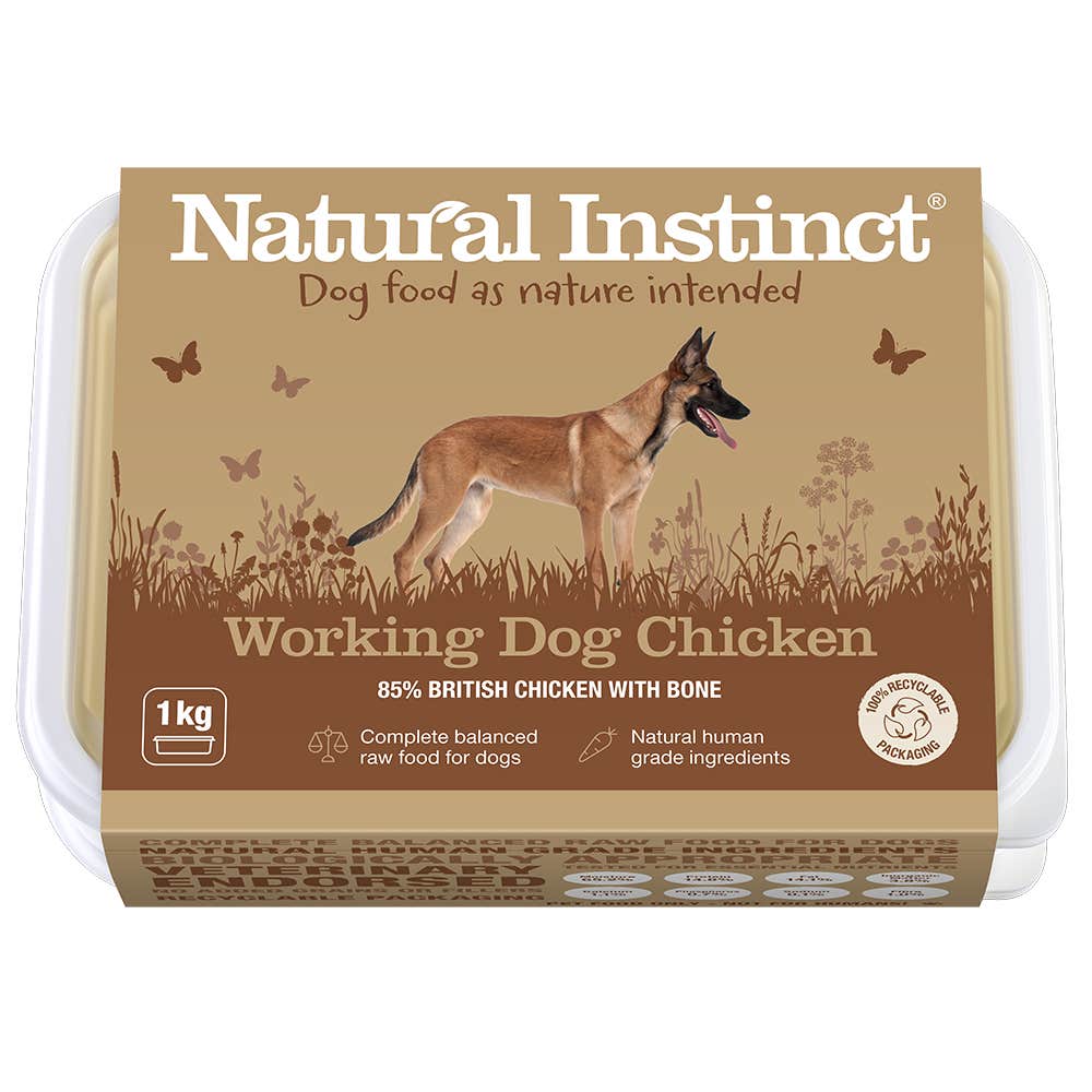 Natural Instinct Working Dog Chicken 1kg