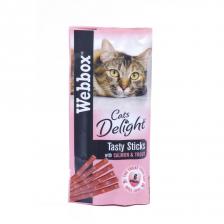 Webbox Tasty Cat Sticks Salmon & Trout